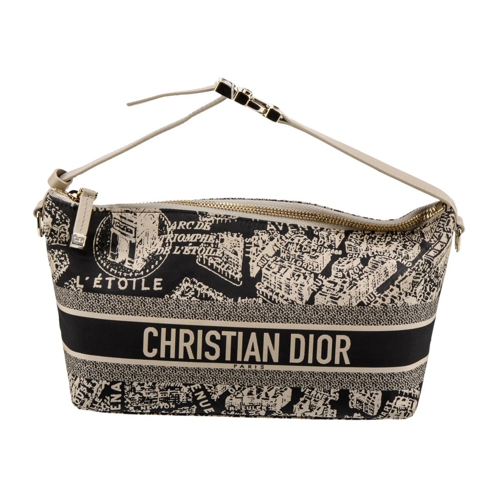 Authentic Dior Nomad Pouch (Tan Handle)